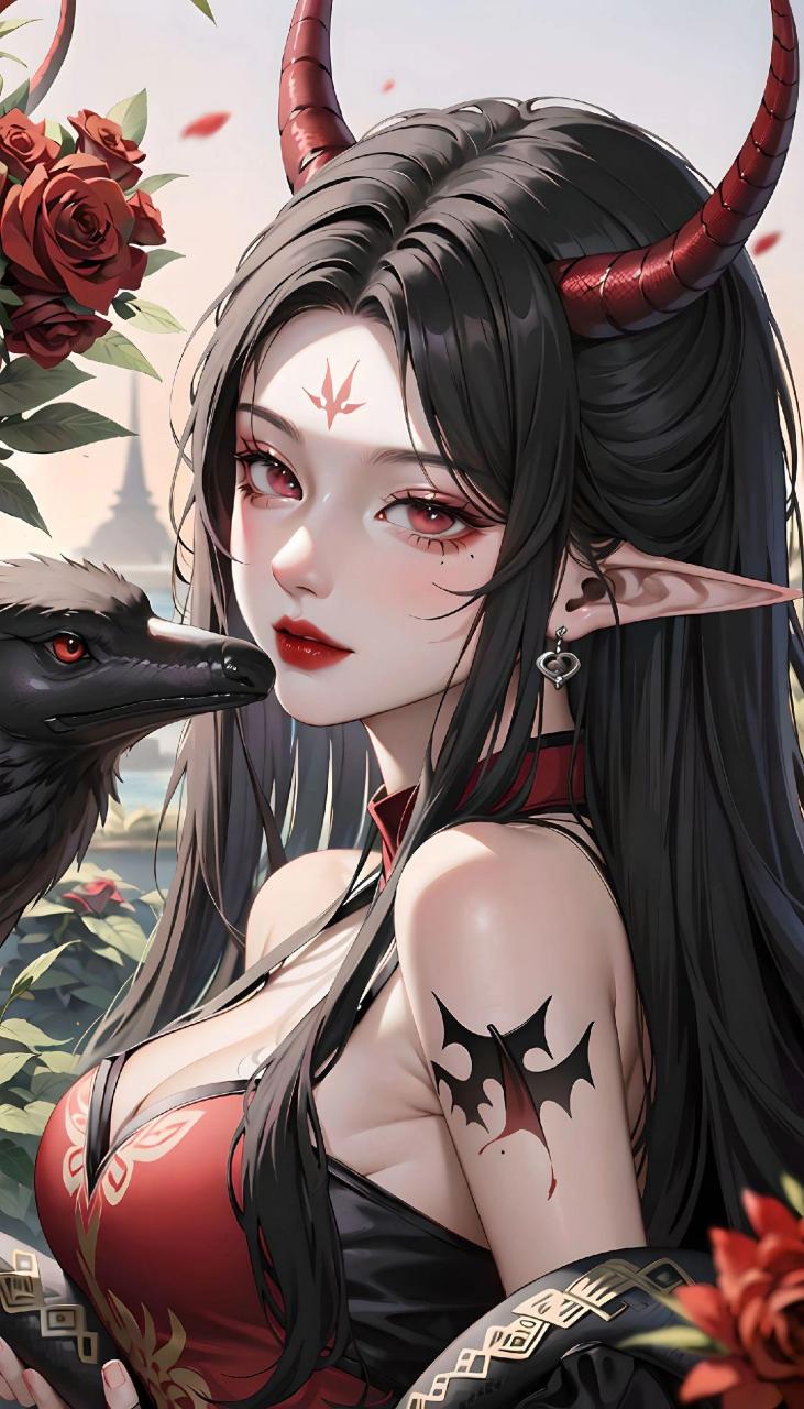 我的恶魔小姐姐 #二次元# #动漫