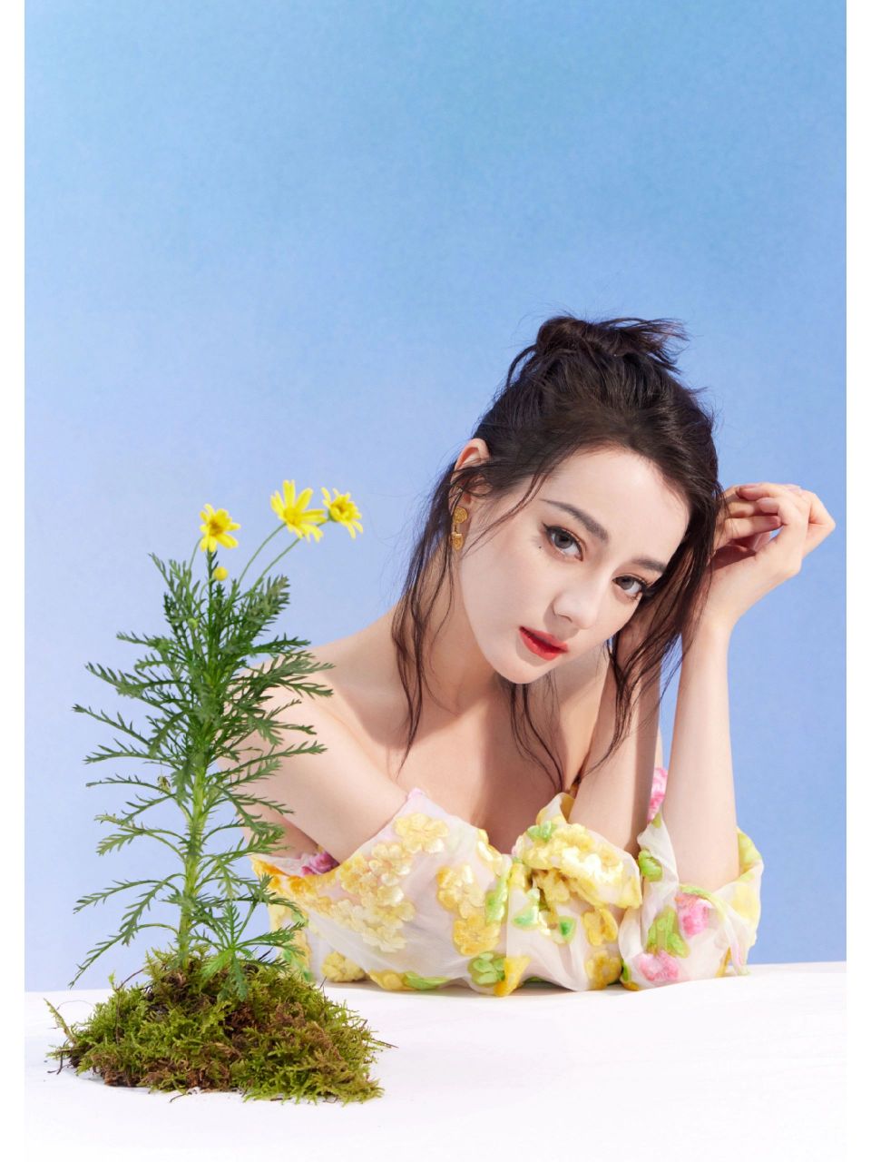 花仙子热巴,透明高跟鞋大长腿,美呆了|||真身长裙真的太漂亮了 很显