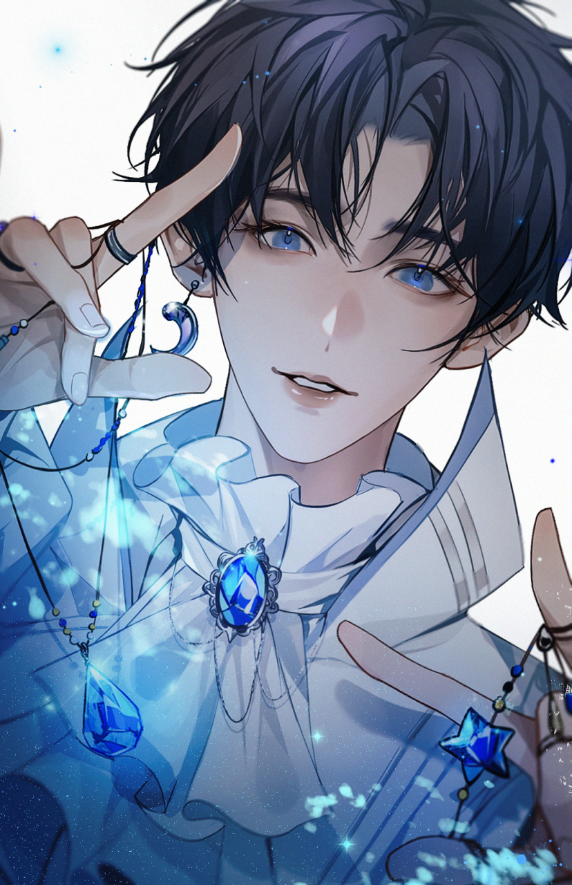 小黎法师的月亮魔法78#谁把谁当真#  画师微博:黎云遮月#黎朔