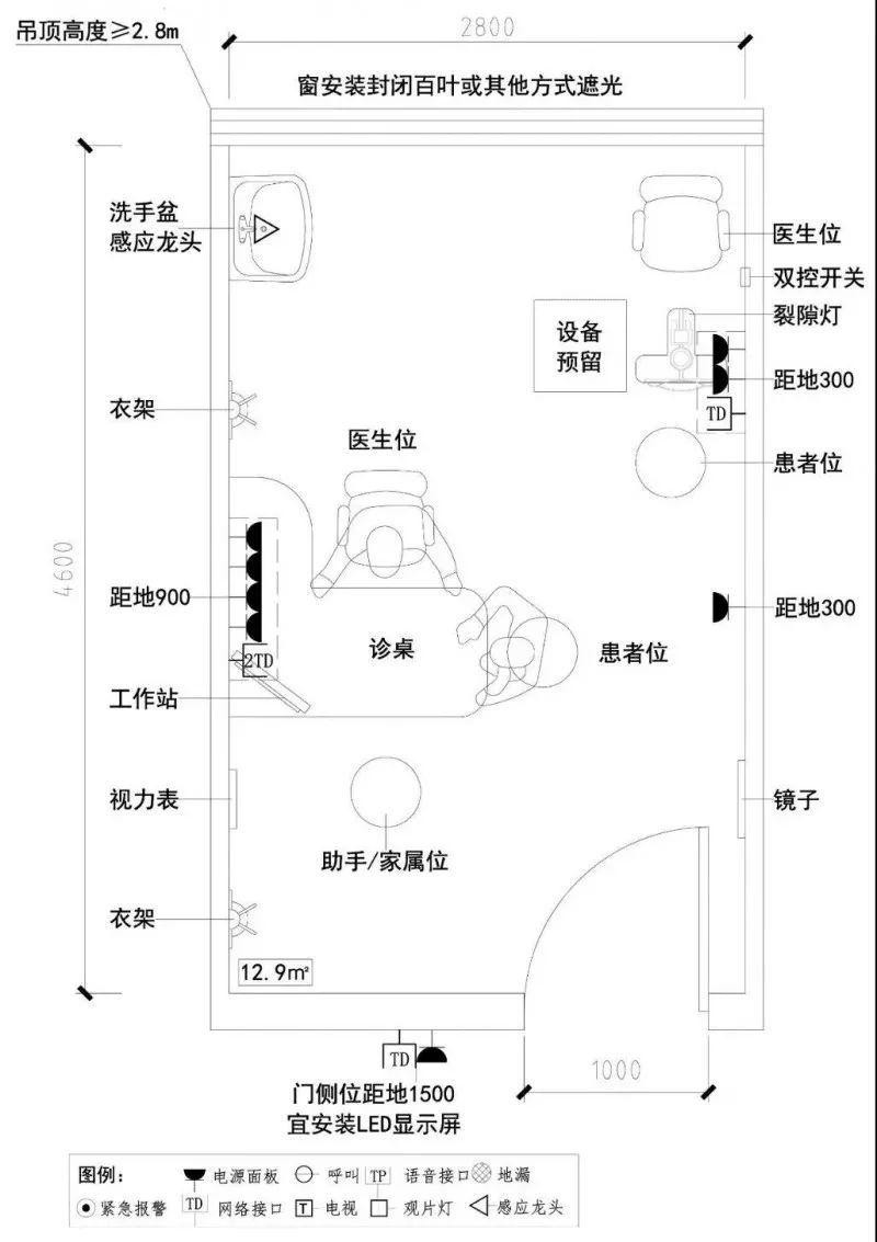 医院平面图设计手绘图片