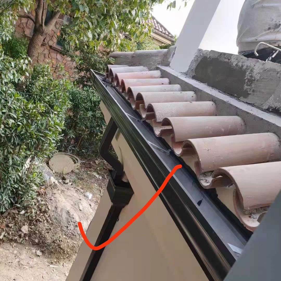 屋檐成品檐沟雨水管