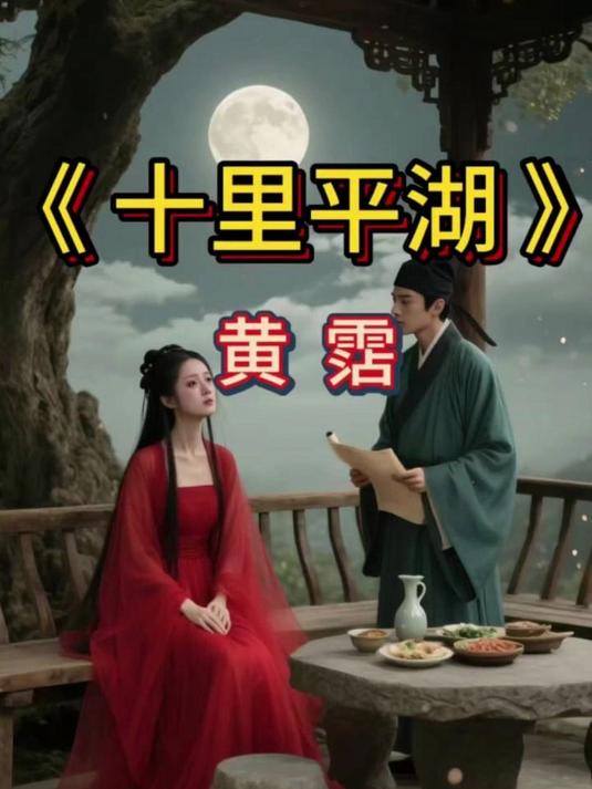 《十里平湖》黄霑,动画古诗词