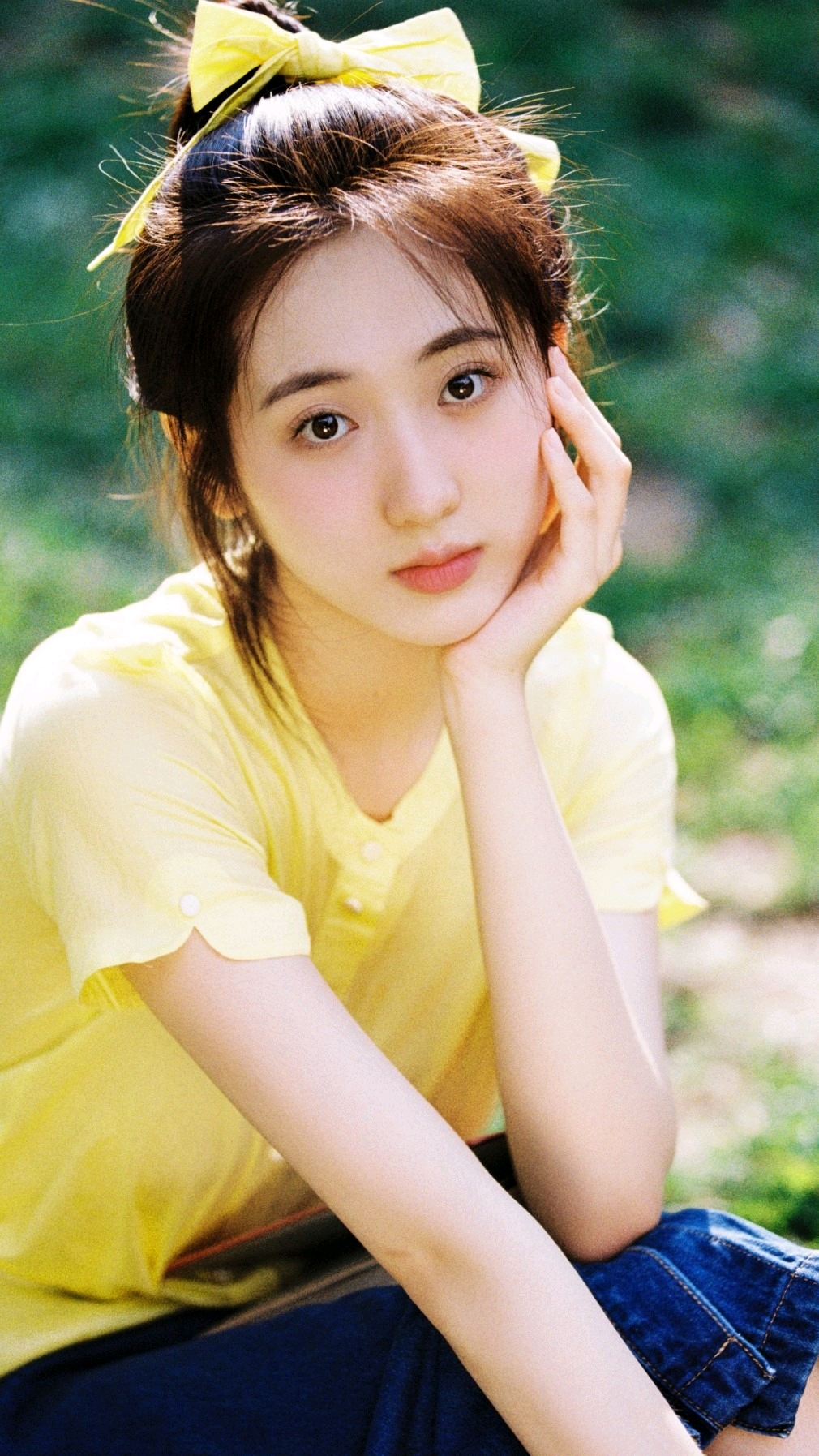 美女曲梦婷,现读北京电影学院