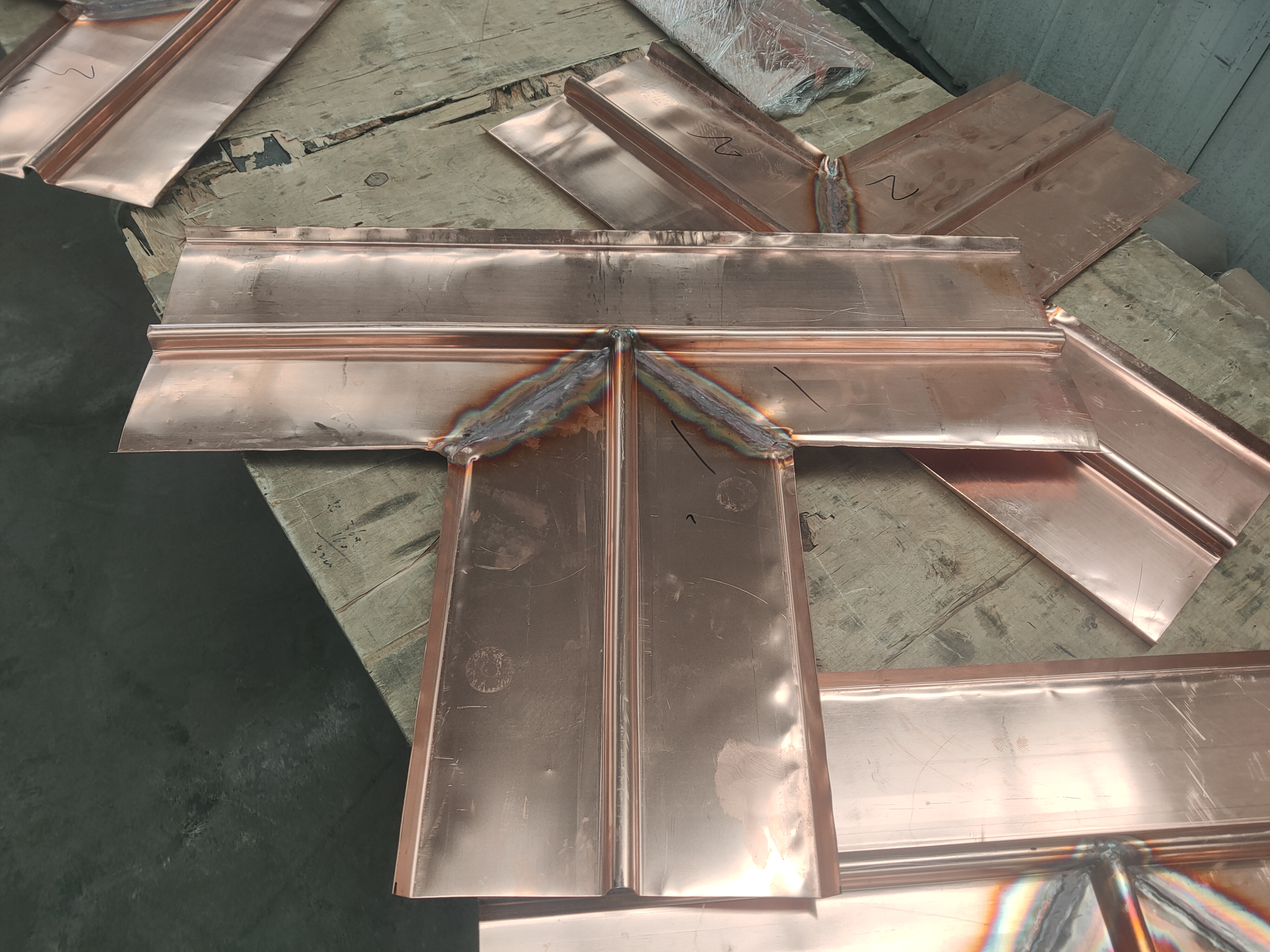 新疆铜止水带材料价格紫铜止水带接头