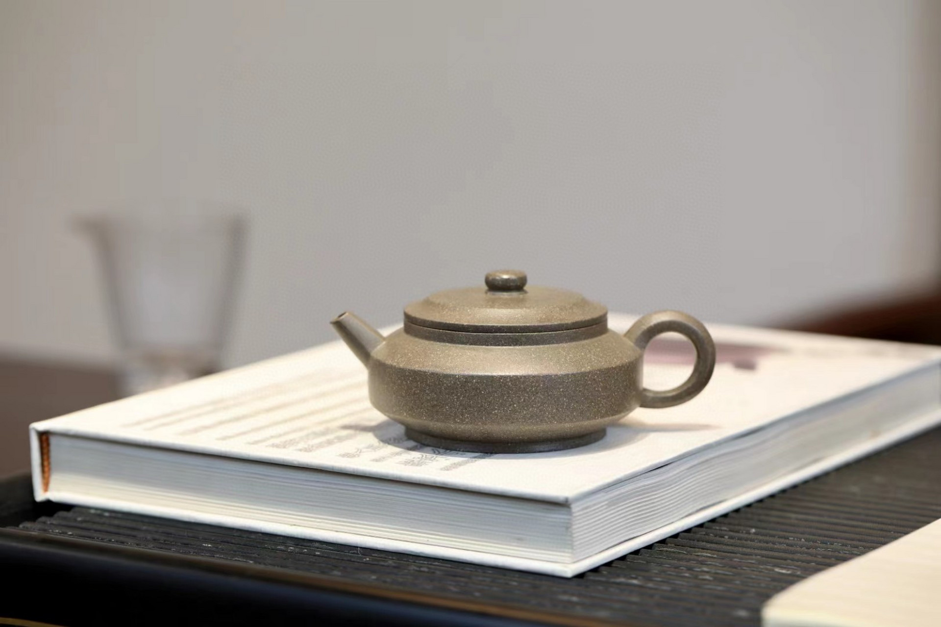 仲芳周盘|优质青段|180cc|全手  制作精良,严谨,器型规整,端庄,转折