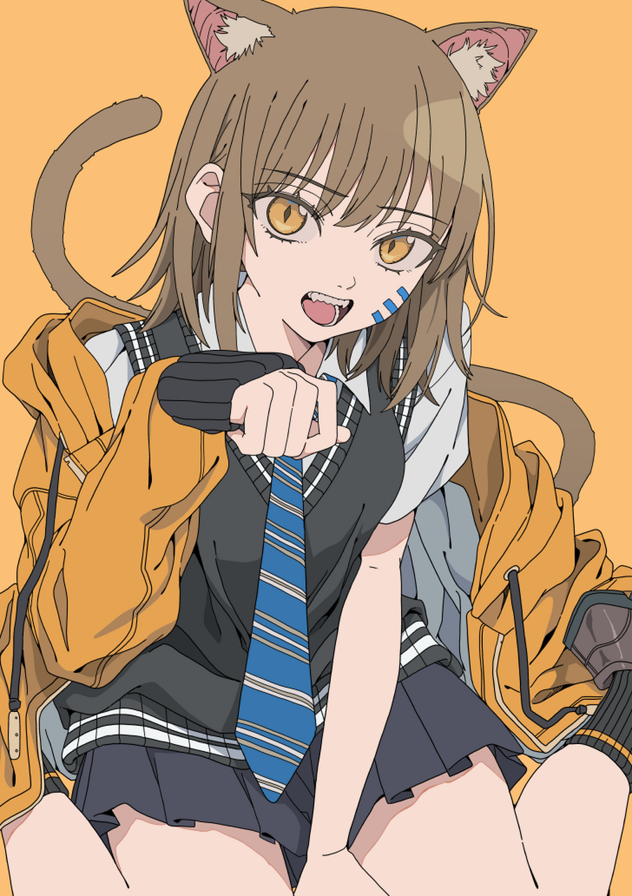 jk猫猫93喵呜～#二次元#  画师:はくちゅう