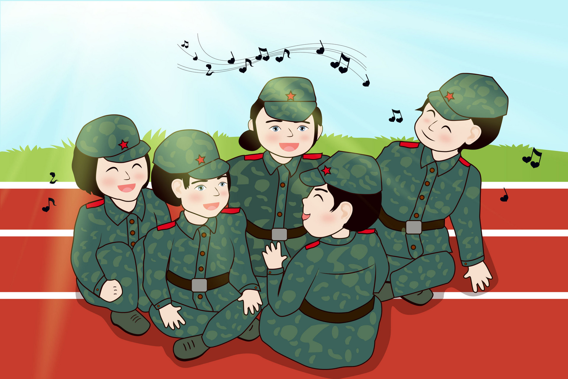 最美好的时光—军训