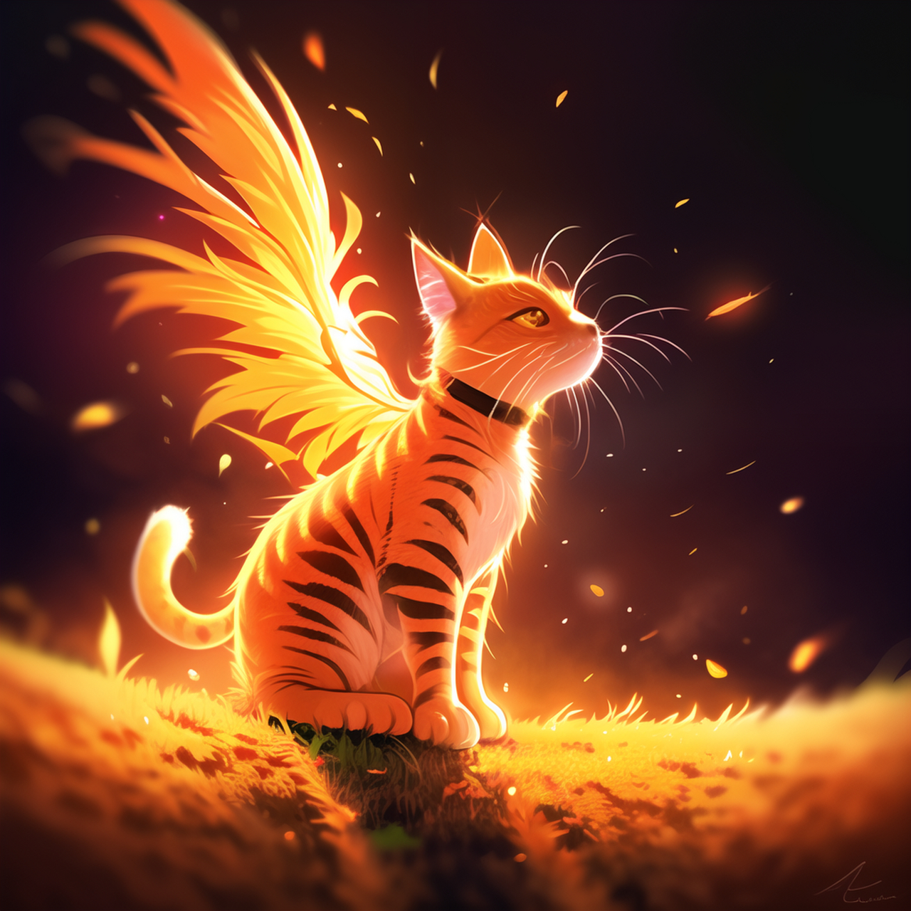 飞猫# #猫# #萌宠潮可爱# 火属性可爱猫咪2