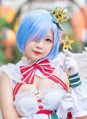 策宝卷卷卷不动RE从零开始的异世界生活蕾姆圣诞装CosPlay