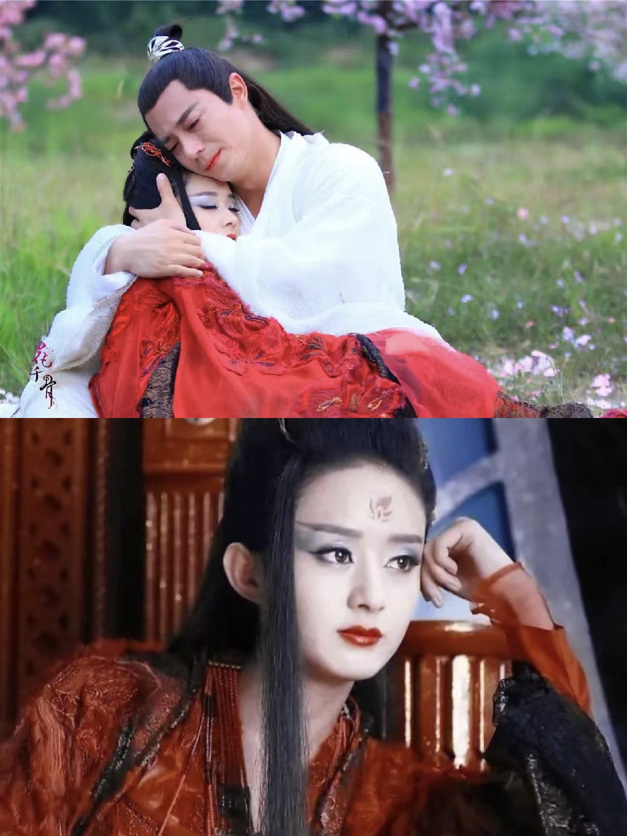 在花千骨的心中,没人能够和白子画相提并论,她对白子画的在乎超过自己