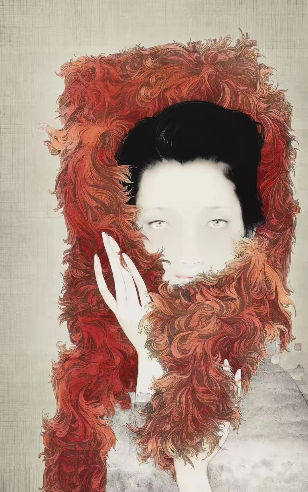 画家‖罗寒蕾