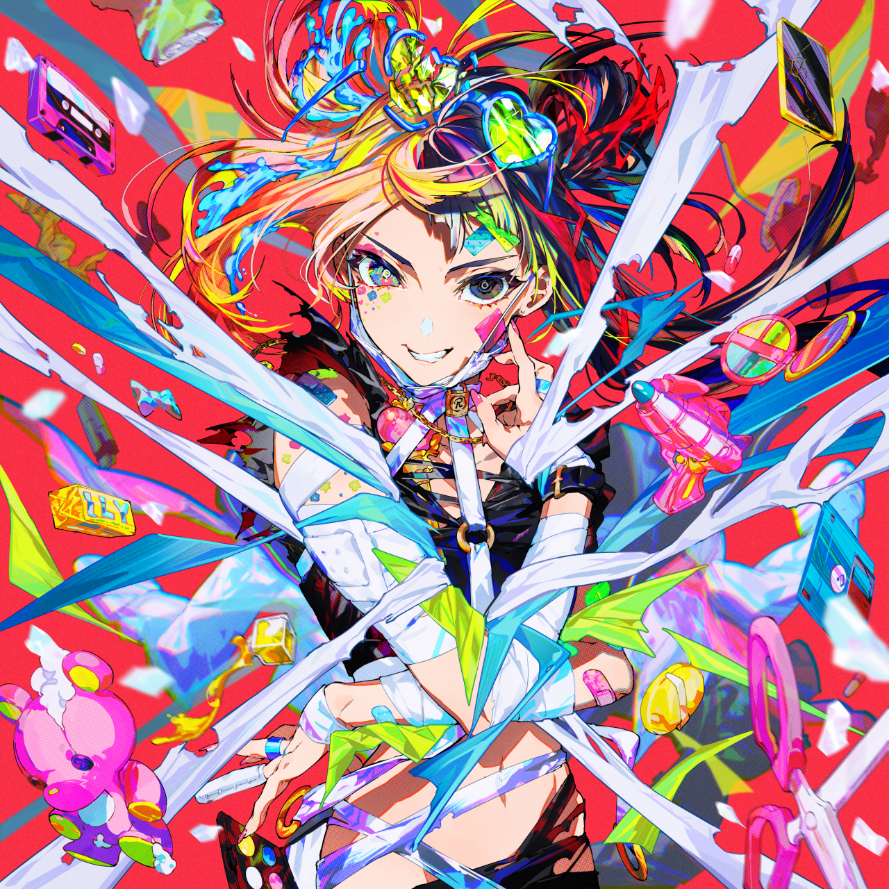 画师推荐—mika pikazo (四) 插画的色彩是很重要一环,但不是说色彩越