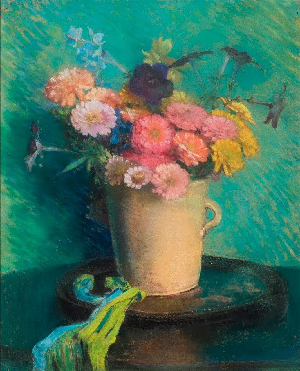 水彩静物花卉插画作品欣赏#世界名画欣赏# #绘画# #艺术