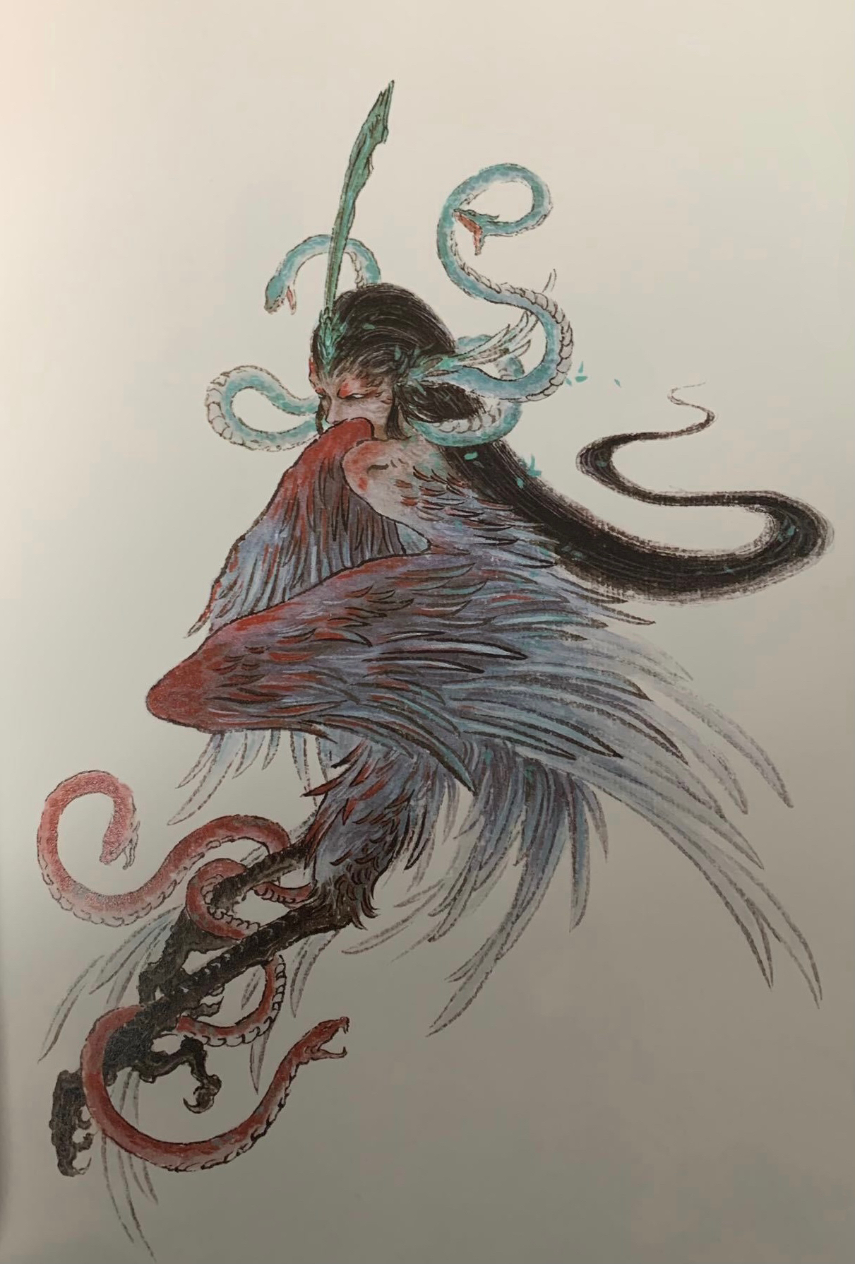 国学《山海经》大荒西经——弇兹,她才是人类真正的人文始祖