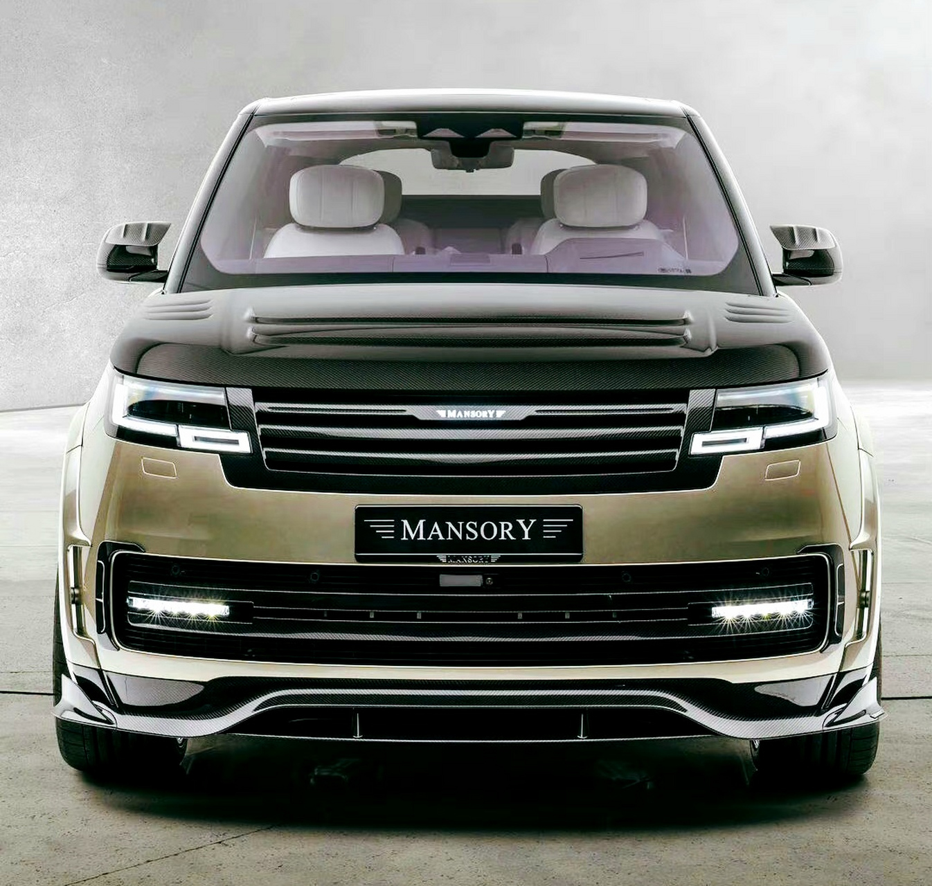 路虎 mansory land rover range rover  620马力,850牛米 #路虎