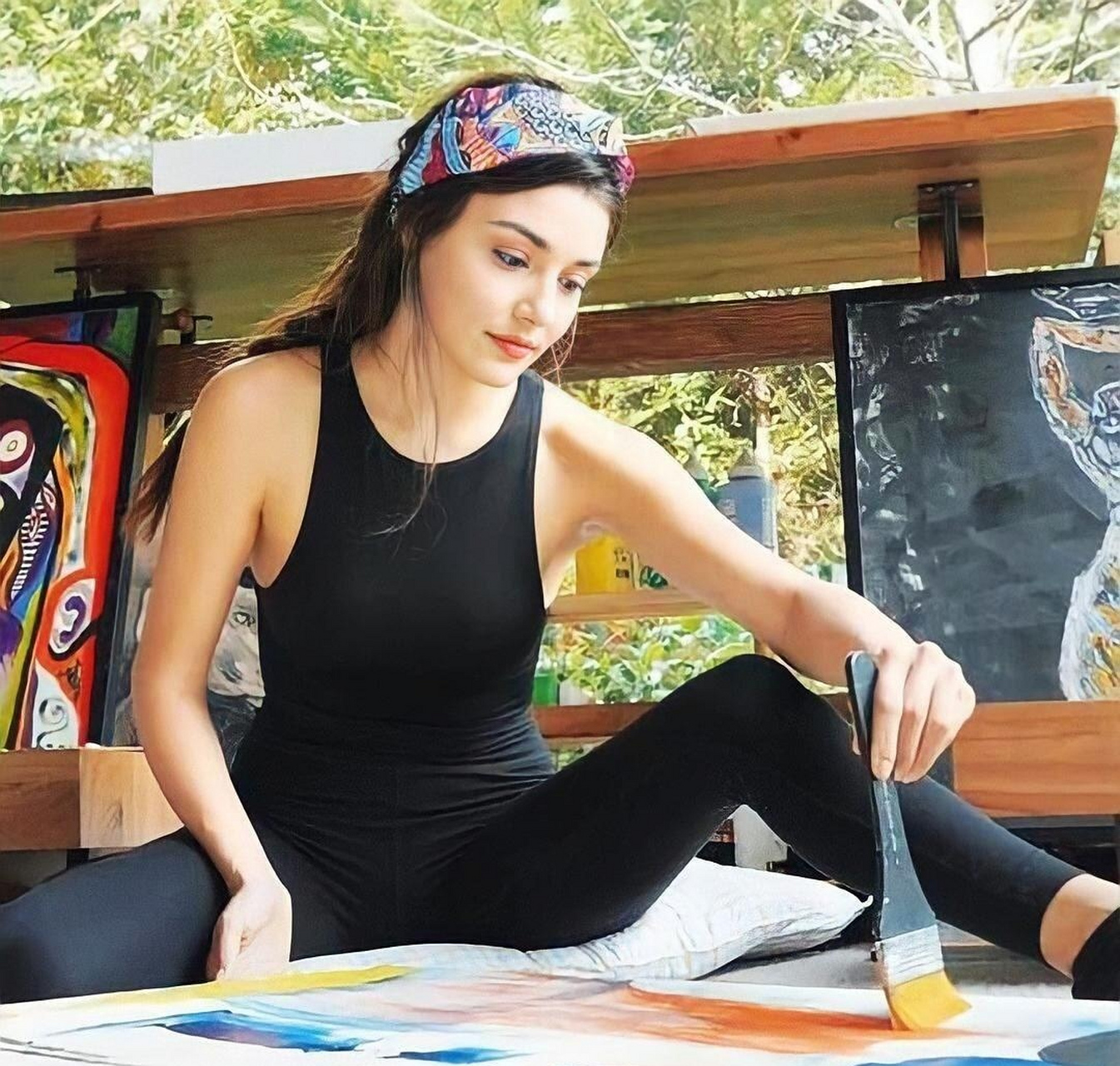 土耳其美女明星汉黛·埃塞尔