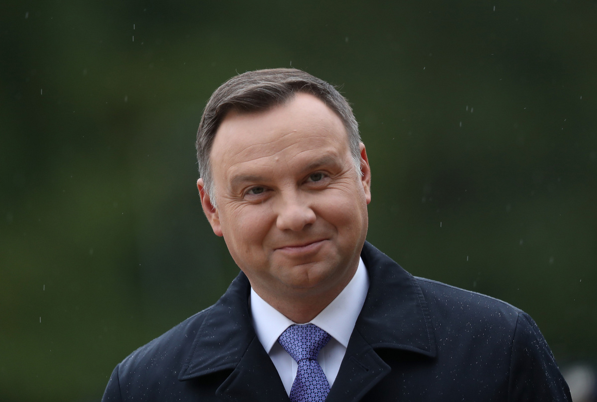 突发消息,波兰总统安杰伊·杜达突然抵达乌克兰首都基辅进行秘密