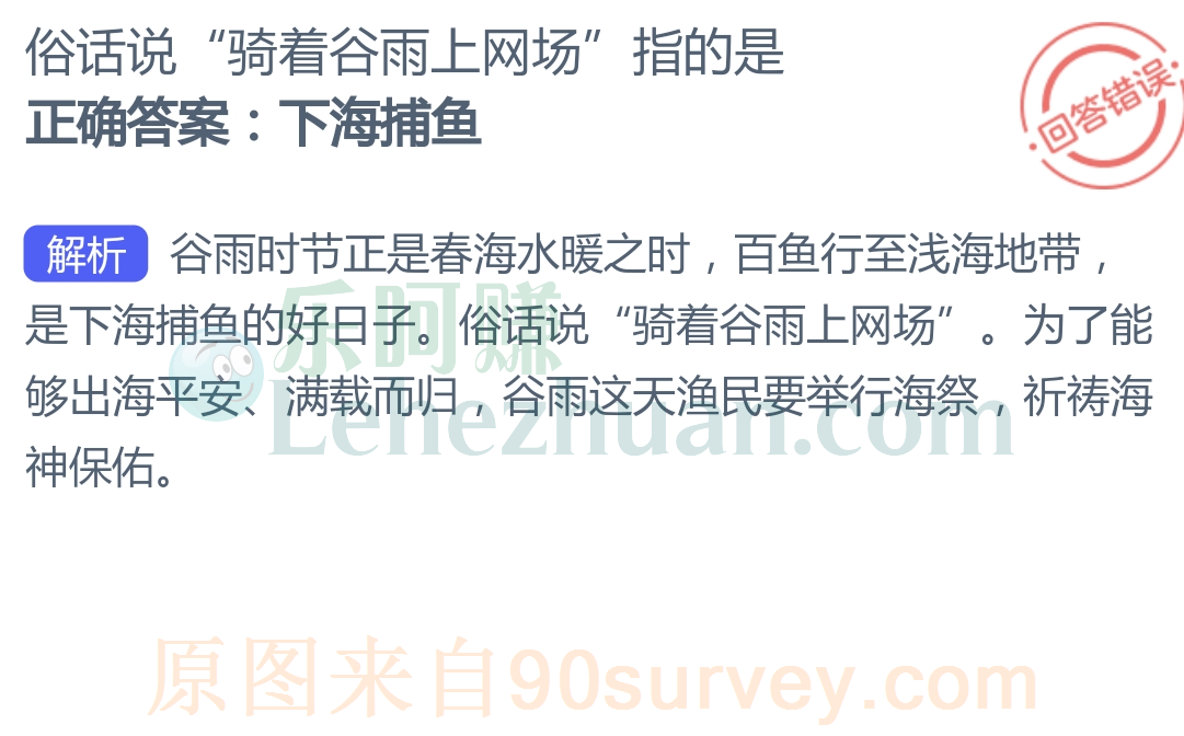 俗话说骑着谷雨上网场指的是下海捕鱼 俗话说骑着谷雨上网场指的是下海捕鱼