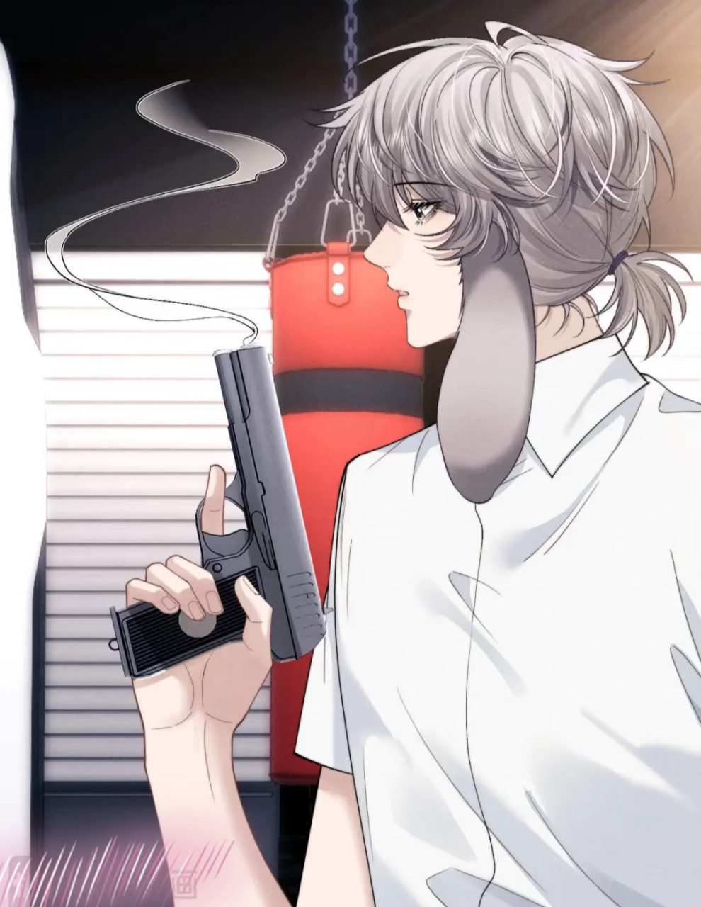 垂耳执事# 开枪的言言好帅[期待][期待][期待](言式嫌弃:[嫌弃])