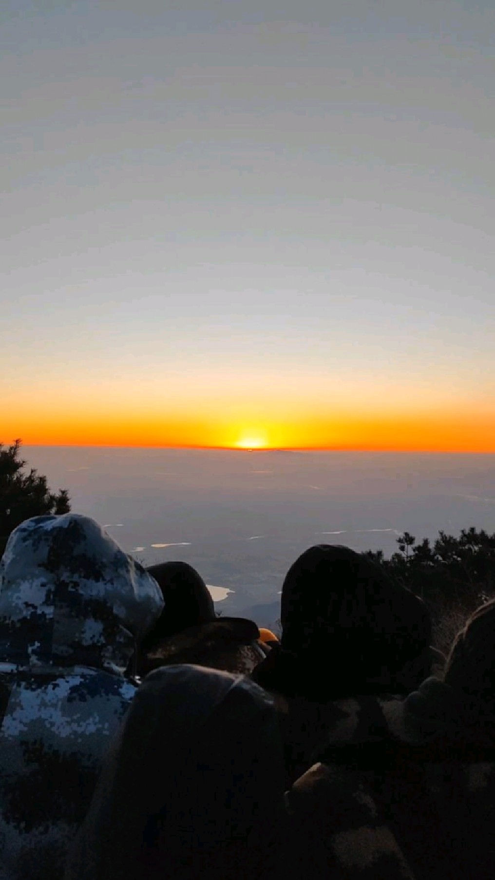 正月初四泰山日出实拍