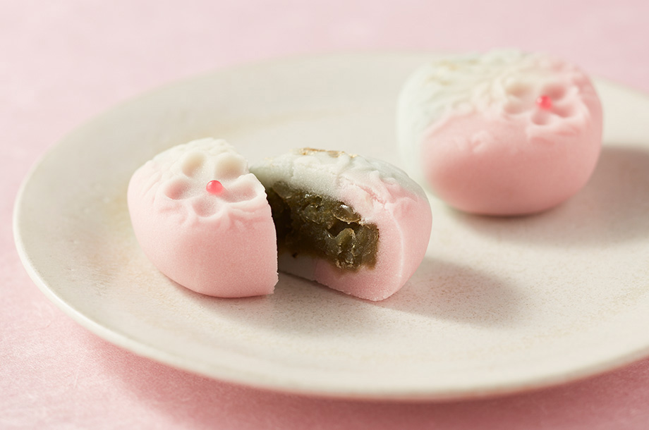 在开花的春天生成的樱花年糕