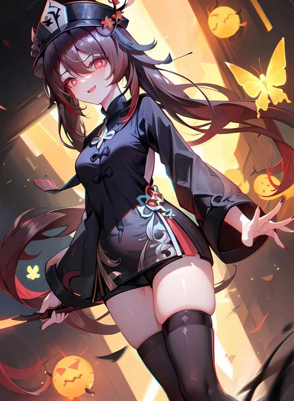 胡桃:袜子好像有点小了