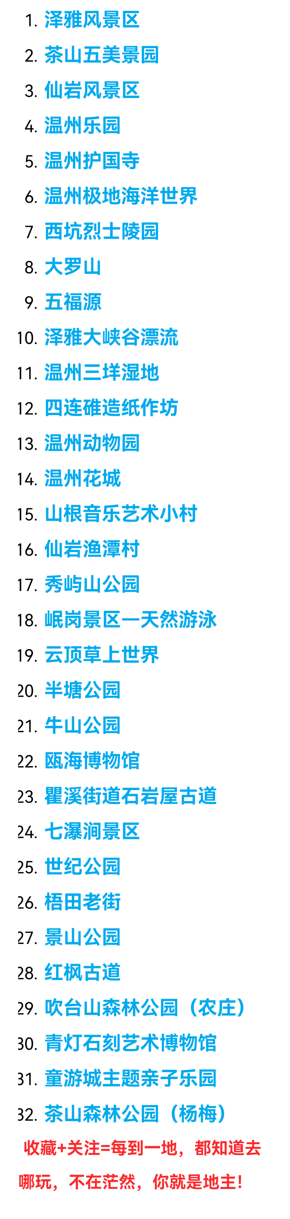 你知道温州瓯海哪里好玩吗?瓯海景点大全,等您收藏