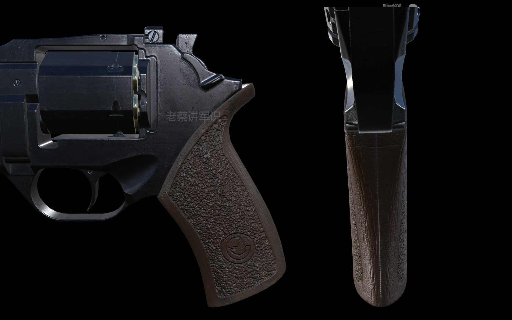 剑走偏锋的左轮手枪:chiappa rhino 60ds