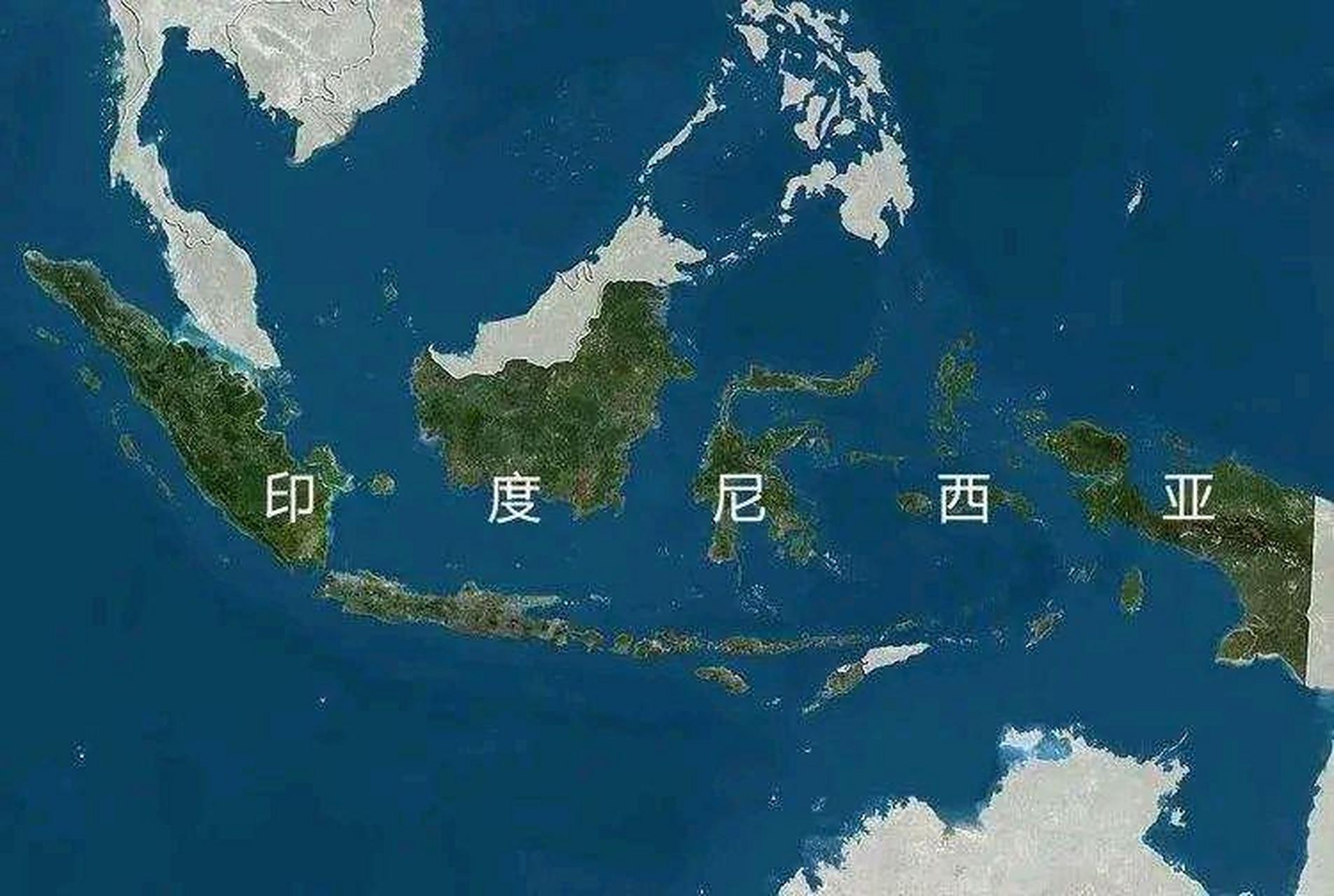 世界第4人口大国印度尼西亚  国土面积超过191万k㎡,世界排名第16位