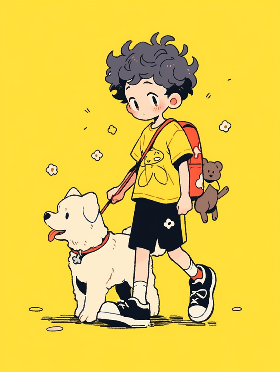 ai绘画|可爱的简笔卡通画(下)