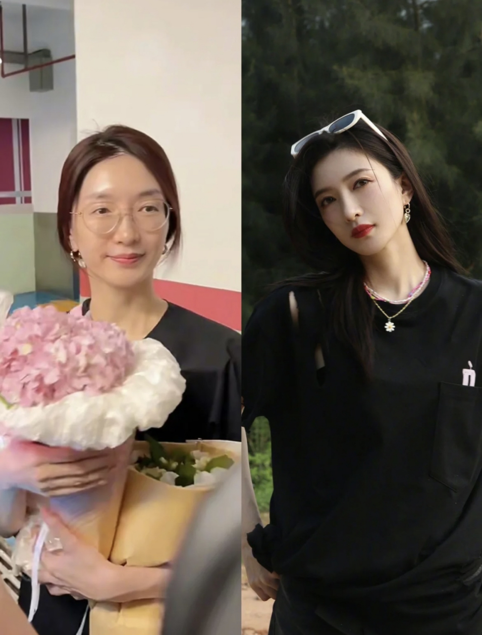 前几日有网友晒出了江疏影的素颜照,大家觉得和荧幕上的她相差很大.