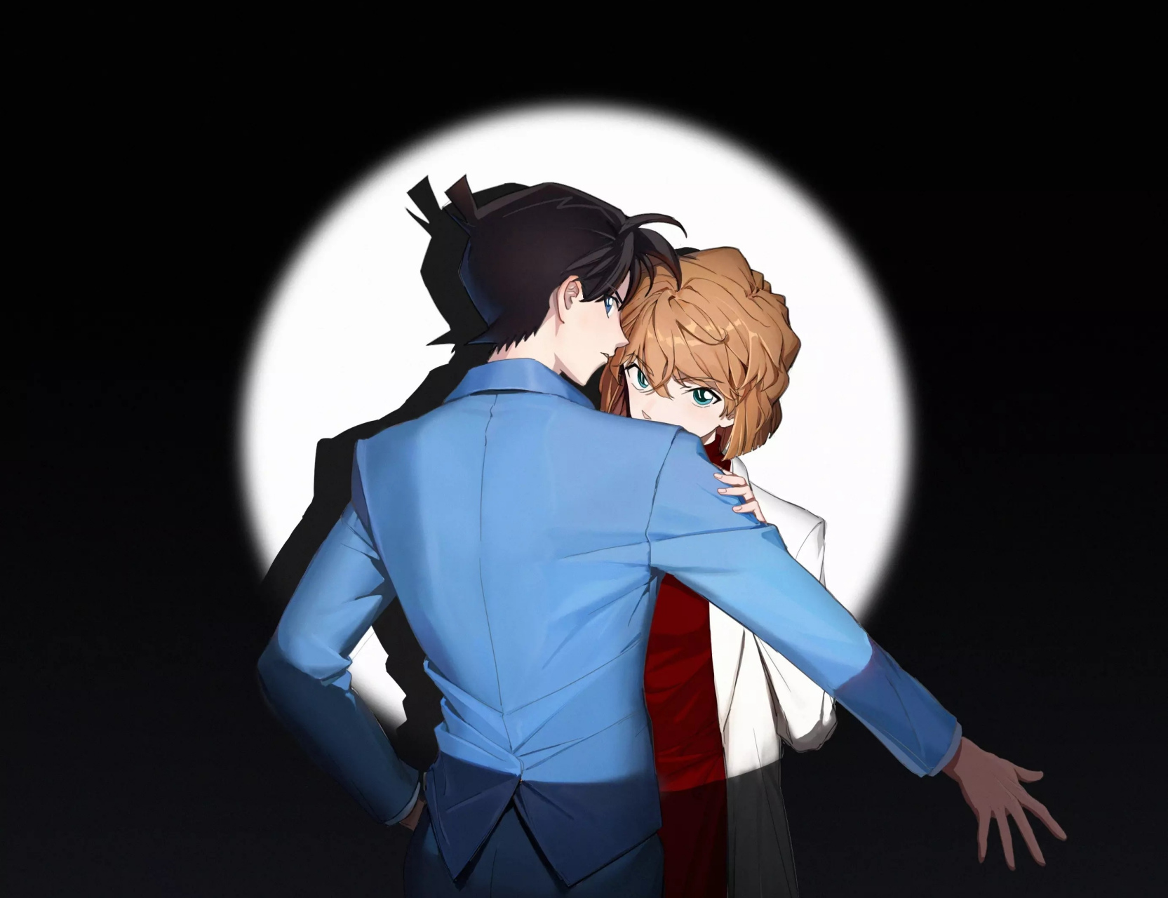 名侦探柯南# 好有张力的新志同框[温暖] 推特:@smolder