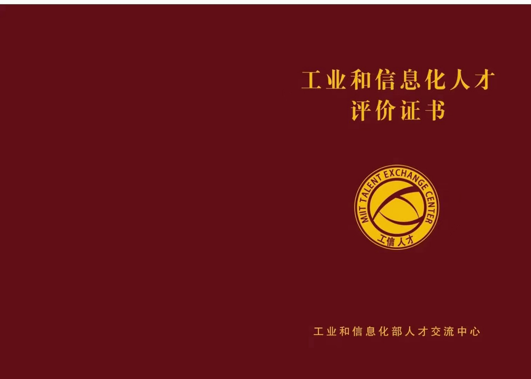 工信部人才交流中心 七大领域: 1网络安全领域  2大数据领域   3工艺