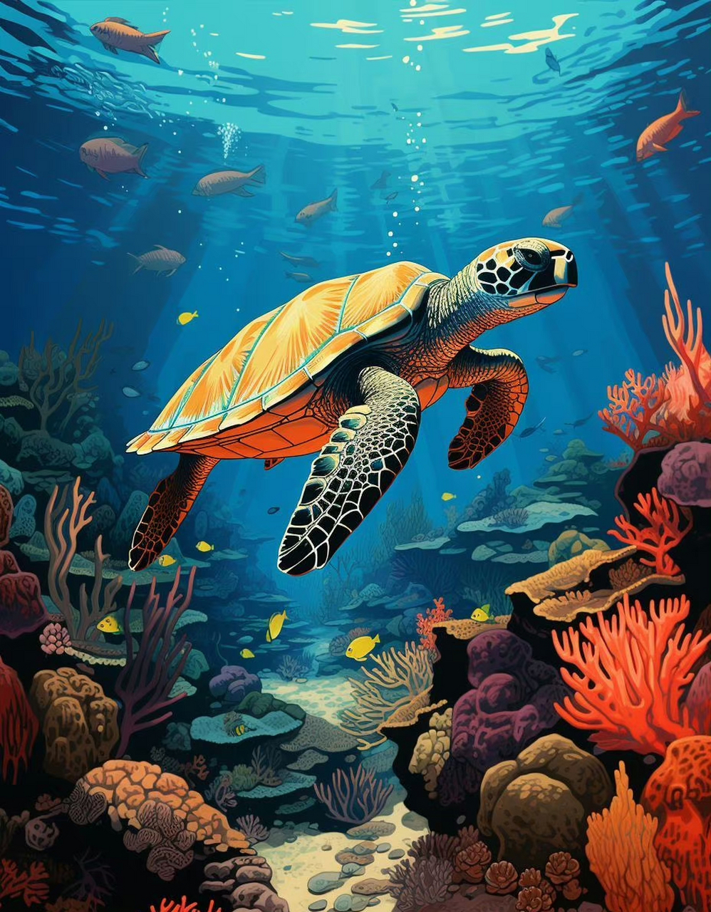 高清绘画素材|ai插画