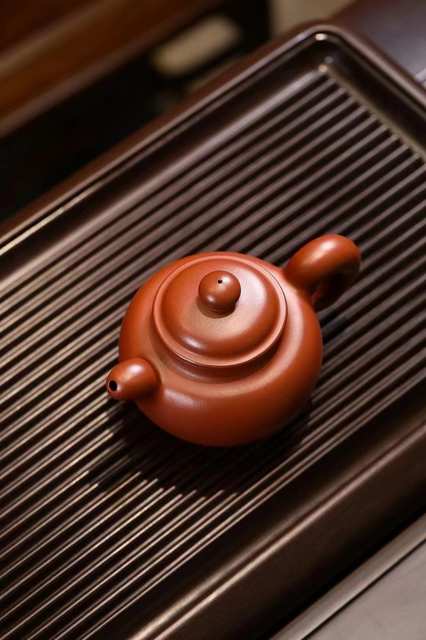 全手工精品 丨道洪掇只壶 原矿底槽清,450cc 实力陶手娄祝剑全手工