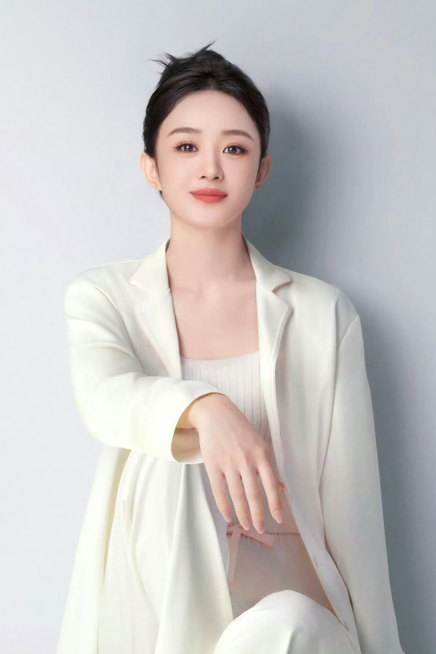 赵丽颖# 睡衣代言照