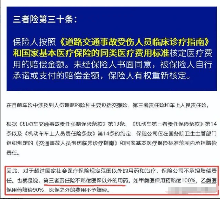 煙臺私家車車主請注意:如果你買了第三者責任險,真撞了人要自負