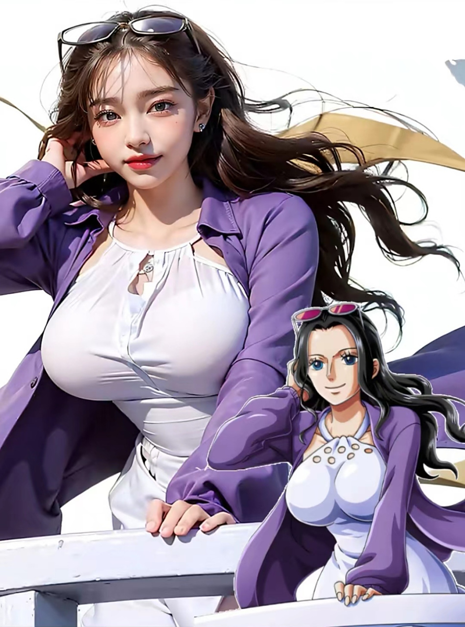 海贼王里的女性角色,罗宾不管怎么画都很顶呀