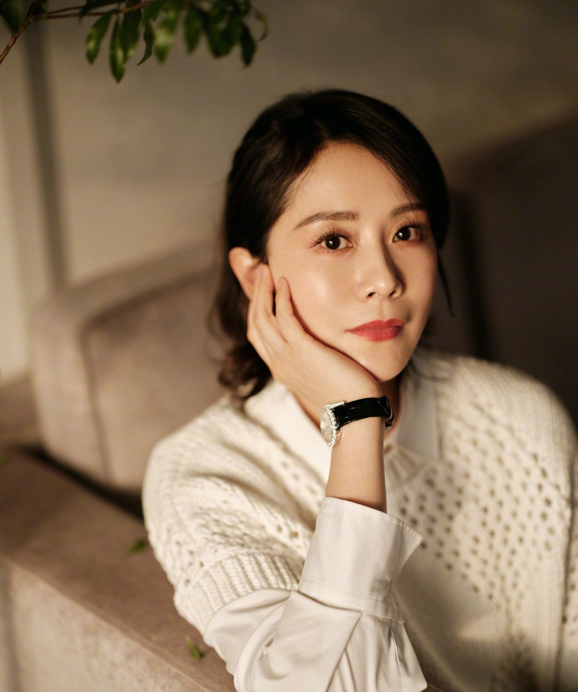 端庄大气的海清