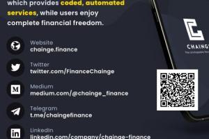 Chainge Finance：注册并完成任务可获得积分，积分将在上线后转换为CHNG代币