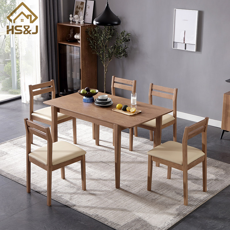 实木餐桌尺寸一般是多少 实木餐桌高度多少合适