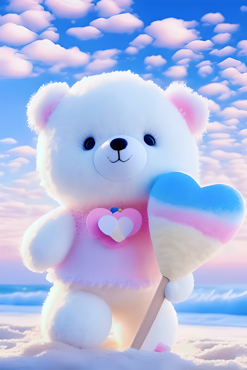 可爱小熊熊壁纸来啦