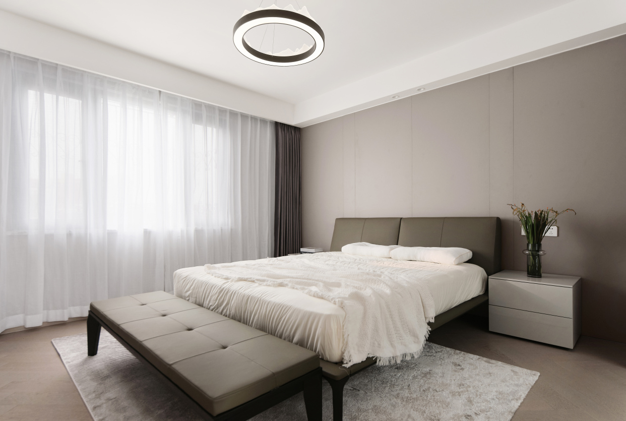 温柔 治愈系的奶油风卧室