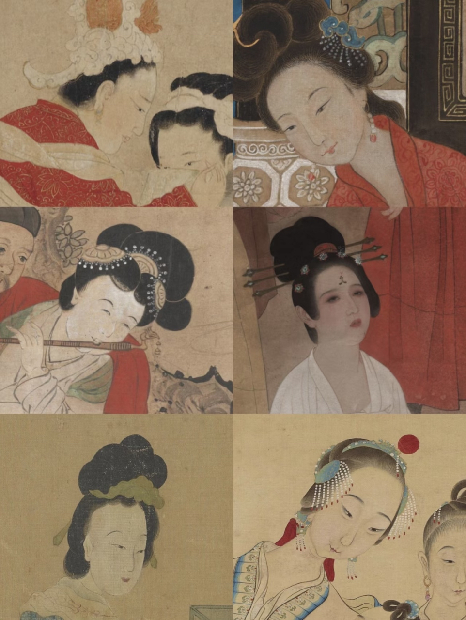 历史上杨贵妃原来长这样,各朝代画像,您觉得哪幅最像呢?