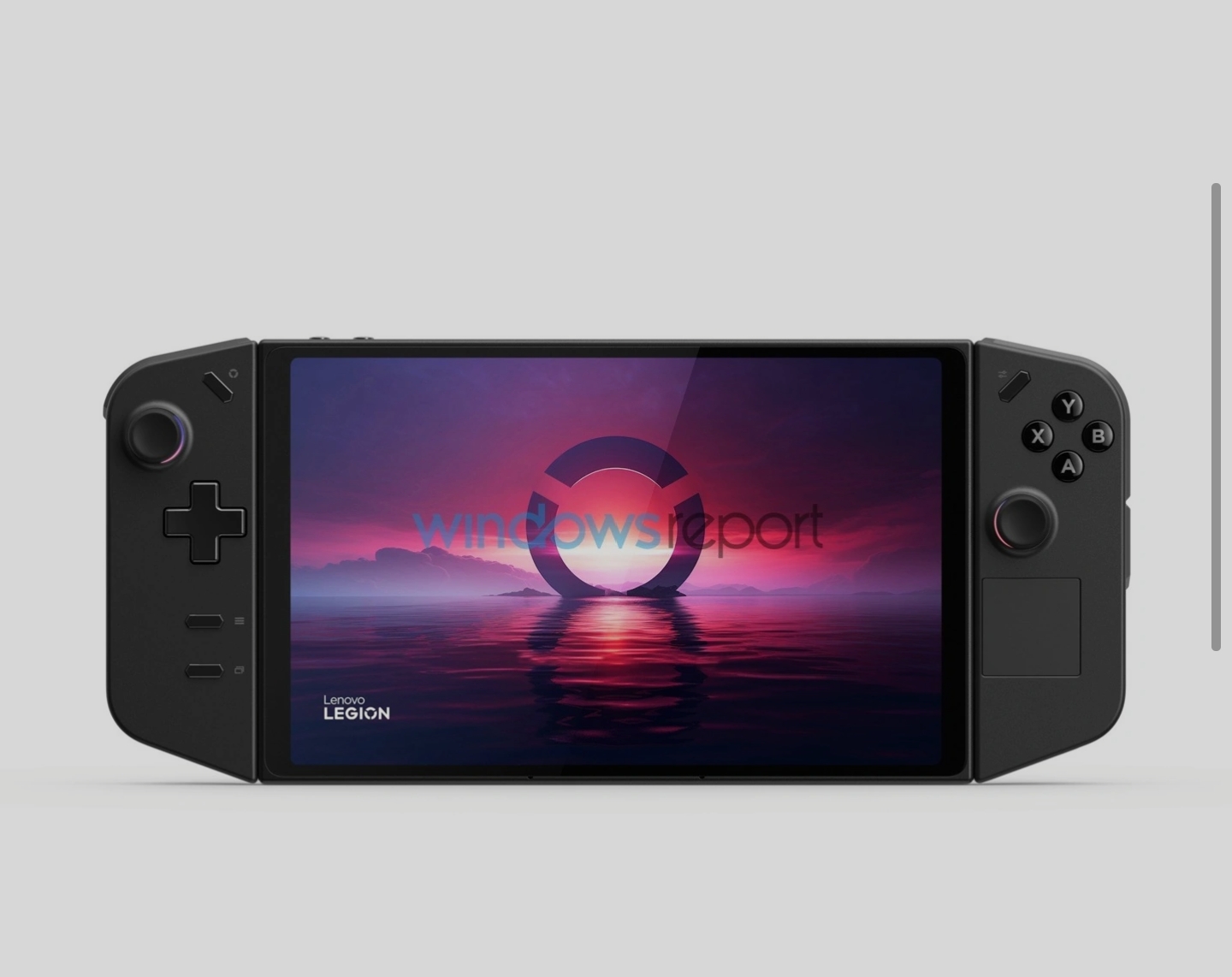 联想进军掌机市场,联想 legion go 掌机渲染图曝光,运行 win11