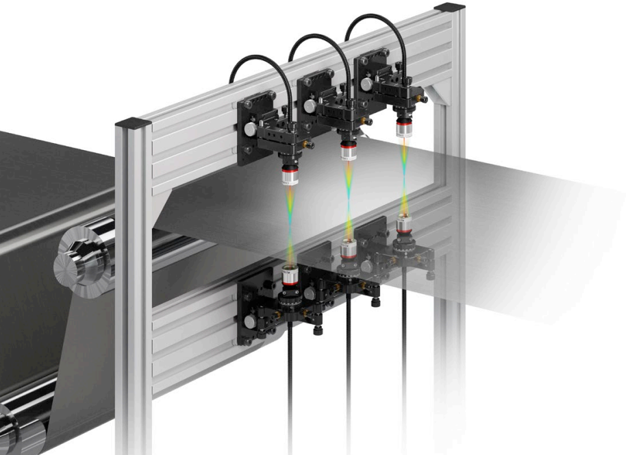 高精度光谱共焦传感器在锂电池极片涂层厚度测量中的应用案例报告