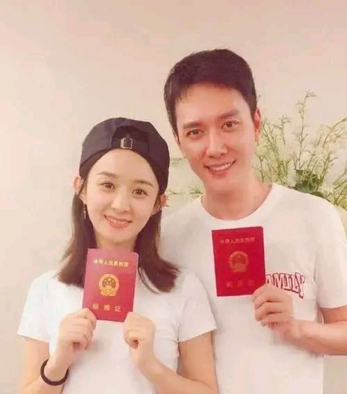 赵丽颖冯绍峰结婚照#我要上热门