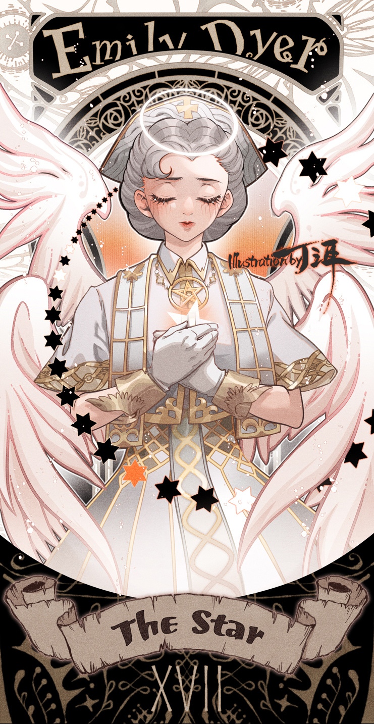 游戏《第五人格》塔罗牌风格角色插画欣赏