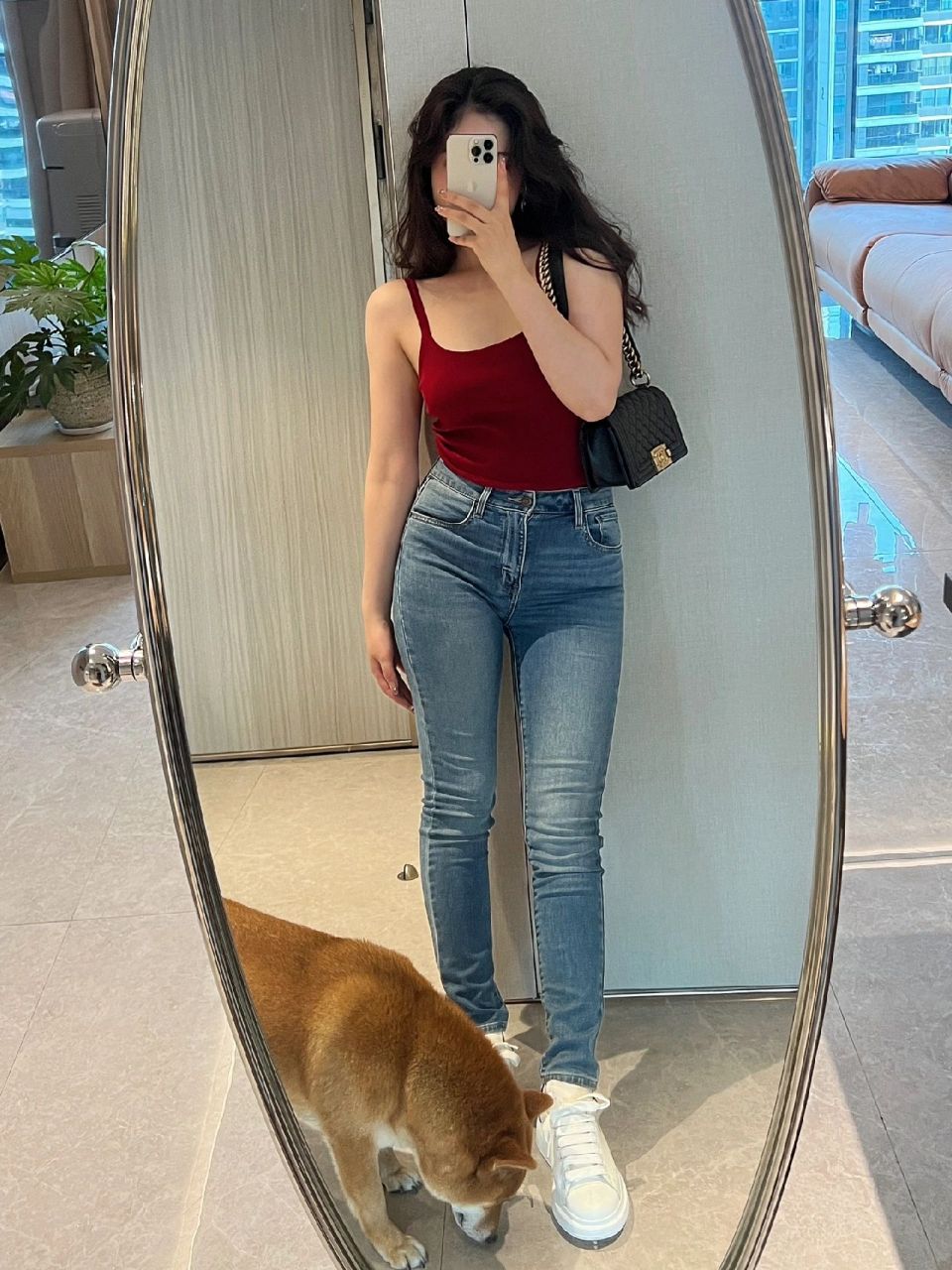 梨形身材跟着老友记monica学穿搭 一直觉得莫妮卡穿红色美绝了 今天