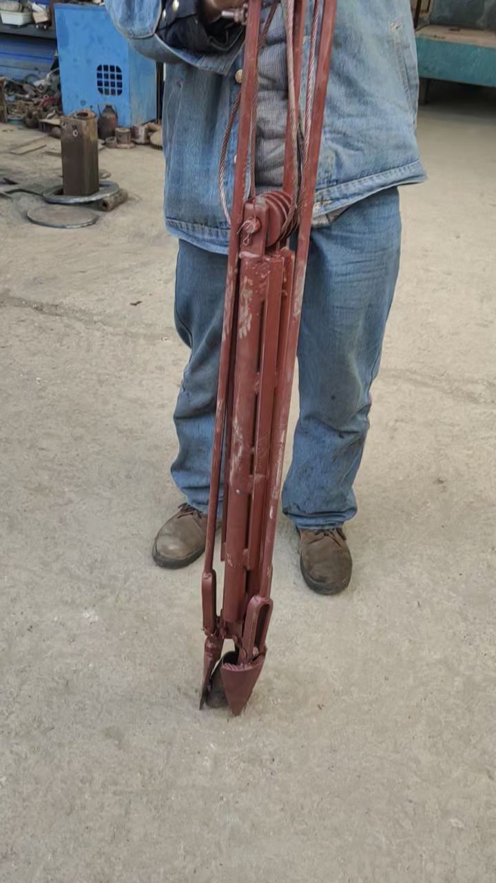 11公分小抓锥,抓水泵石头砖头-度小视